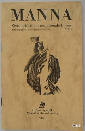 Manna. Zeitschrift für internationale Poesie. Heft 7. Jahrgang 1993.