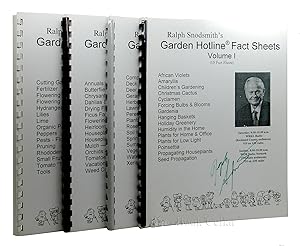 Seller image for GARDEN HOTLINE FACT SHEETS. 4 VOLUME SET Signed 1st for sale by Rare Book Cellar