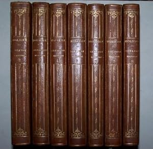 THEATRE COMPLET de J.-B. Poquelin, de MOLIERE in Eight Volumes publié par D. Jouast. Avec la préf...