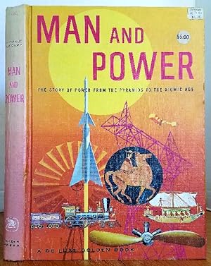 Seller image for MAN AND POWER - A DE LUXE GOLDEN BOOK for sale by MARIE BOTTINI, BOOKSELLER