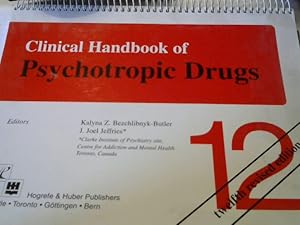 Bild des Verkufers fr Clinical Handbook of Psychotropic Drugs. zum Verkauf von Versandhandel Rosemarie Wassmann