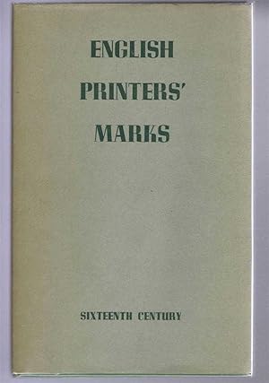 English Printers' Marks of the Sixteenth Century