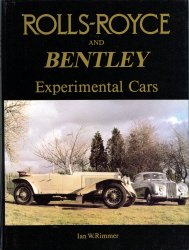 Image du vendeur pour Rolls-Royce and Bentley: Experimental Cars mis en vente par Herr Klaus Dieter Boettcher
