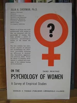Bild des Verkufers fr On the Psychology of Women: A Survey of Empirical Studies zum Verkauf von PsychoBabel & Skoob Books
