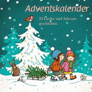 Bild des Verkufers fr Adventskalender : 24 Lieder und Adventsgeschichten zum Verkauf von AHA-BUCH GmbH