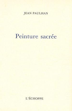 Bild des Verkufers fr Peinture sacre zum Verkauf von JLG_livres anciens et modernes