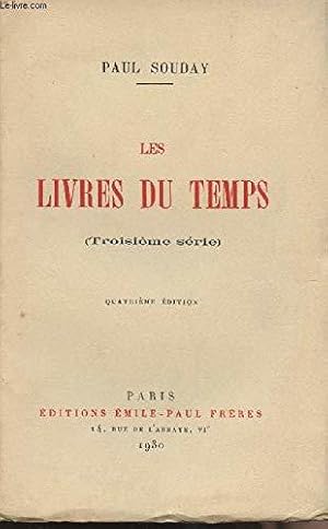 Seller image for Les livres du temps . troisieme serie . for sale by JLG_livres anciens et modernes