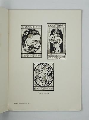 Bild des Verkufers fr Ex Libris Buchkunst und Angewandte Graphik 1920 & Mitteilungen des Exlibris-Vereins zu Berlin. zum Verkauf von Daniel Thierstein