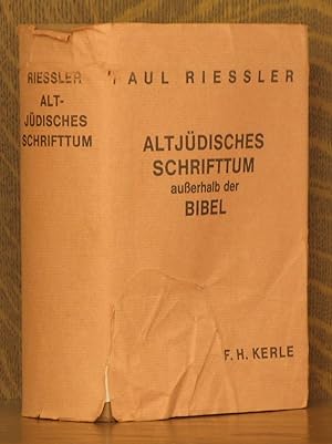 Imagen del vendedor de ALTJUDISCHES SCHRIFFTTUM AUSSWEHALB DER BIBEL a la venta por Andre Strong Bookseller