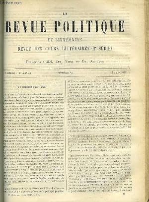 Bild des Verkufers fr LA REVUE POLITIQUE ET LITTERAIRE 2e ANNEE - 2e SEMESTRE N49 - CONFERENCES PUBLIQUES DE STUTTGART - LA GUERRE ET LES ARTS PAR M. VISCHER, FACULTE DES LETTRES DE CAEN - NAPOLEON 1er ET MARIE-LOUISE, LE MARIAGE AUTRICHIEN (1810) PAR ALFRED RAMBAUD zum Verkauf von Le-Livre