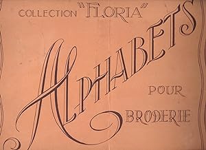 Alphabets pour broderie Album N° 2. Collection Floria