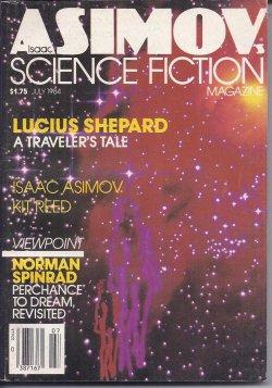 Image du vendeur pour Isaac ASIMOV'S Science Fiction: July 1984 mis en vente par Books from the Crypt
