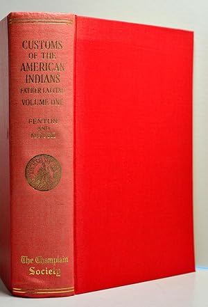 Seller image for Customs Of The American Indians Compared With The Customs Of Primitive Times (Volume 1) for sale by Reeve & Clarke Books (ABAC / ILAB)