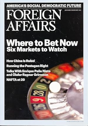 Seller image for Foreign Affairs. January/February 2014. for sale by Fundus-Online GbR Borkert Schwarz Zerfa