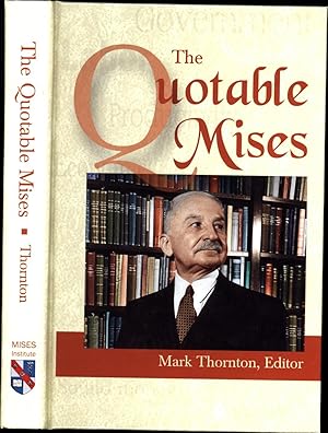 Image du vendeur pour The Quotable Mises mis en vente par Cat's Curiosities