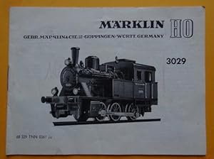Gebrauchsanweisung für Märklin Lokomotive H0 Nr. 3029