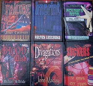 Seller image for 6 Vol. Set: First 6 Delirum Mini-Hardbacks: Failure, Imprint, Pickman's Motel, Blood Wish, Divagations, Suckers [ALL #163/300] for sale by knew_4_you