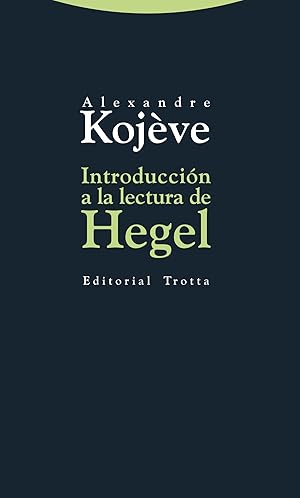 Introducci¢n a la lectura de hegel