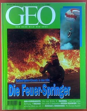 Imagen del vendedor de GEO Magazin - Das neue Bild der Erde. HEFT Nr. 6/1994, INHALT: Namibia: Land der guten Hoffnung - Walhai: Das groe Unbekannte. a la venta por biblion2