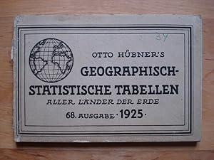 Otto Hübners geographisch-statistische Tabellen aller Länder der Erde - 68. Jahrgang