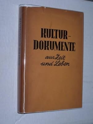 Image du vendeur pour Kultur-Dokumente aus Zeit und Leben Ein biographisch-kulturhistorisch-kunst- und gewerbegeschichtliches Mosaikgemlde anhand der Josef Willmannschen Altertmer- und Literatursammlung mis en vente par Antiquarian Bookshop