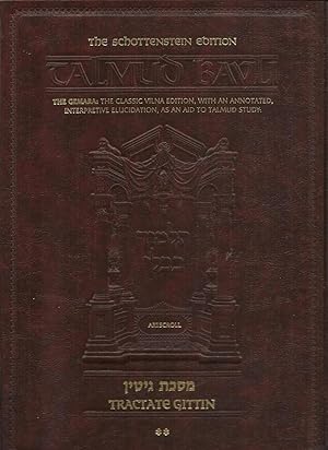 Seller image for Talmud Bavli, Tractate Gittin for sale by Sabra Books