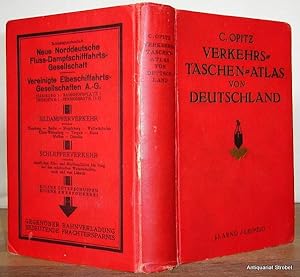 Verkehrs-Taschen-Atlas von Deutschland, Österreich, Tschechoslowakei nebst Grenzgebieten. Maßstab...