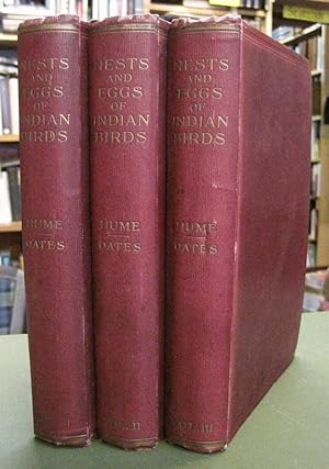 The Nests and Eggs of Indian Birds - 3 Volumes