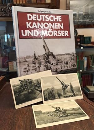 Deutsche Kanonen und Mörser.
