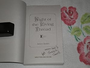 Seller image for Night Of The Living Thread : Signed for sale by SkylarkerBooks