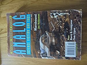 Seller image for Analog Vol CXXVIII nos 1 and 2 (January / February 2008) - Marsbound (part 1 of 3), Tangible Light, The Man in the Mirror, The Natural World, Conversations with My Knees, The Purloined Labradoodle, The Engulfed Cathedral, How the Bald Apes Saved Mass for sale by El Pinarillo Books