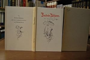 Imagen del vendedor de Balduin Bhlamm. 18. Faksimiledruck der Wilhelm-Busch-Gesellschaft nach der Handschrift von 1883. + Erluterungen zum Faksimile der Handschrift "Balduin Bhlamm oder der verhinderte Dichter" von Wilhelm Busch 1883. a la venta por Gppinger Antiquariat