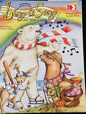 Seller image for Sing-A-Song All Year Long for sale by Mad Hatter Bookstore