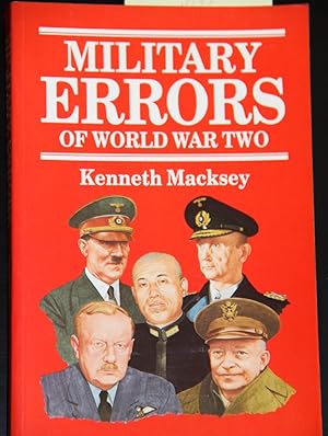 Imagen del vendedor de Military Errors of World War Two a la venta por Mad Hatter Bookstore