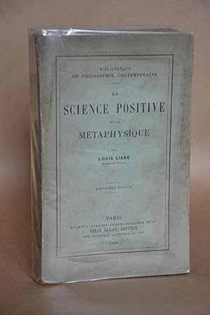 Seller image for La Science Positive et La Mtaphysique for sale by Librairie Raimbeau