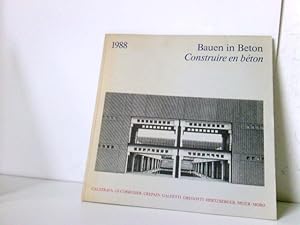 Bauen in Beton - Construiere en béton - Ausgabe November 1988