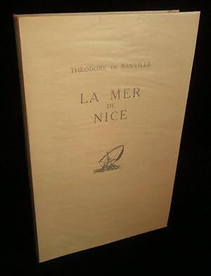 Image du vendeur pour LA MER DE NICE, Lettres  un ami . mis en vente par Librairie Franck LAUNAI