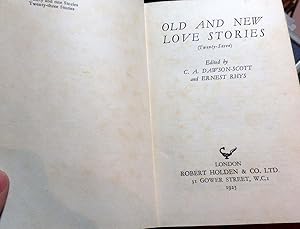 Imagen del vendedor de Old And New Love Stories (Twenty-Seven). a la venta por Colophon Books (UK)