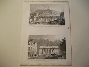 Bild des Verkufers fr North Bridge, Calton Hill & c. from the Bank of Scotland u. Royal Institution, from Hanover Street. zum Verkauf von Ottmar Mller