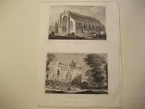 Bild des Verkufers fr Grey Friars' Church u. Linlithgow Palace. zum Verkauf von Ottmar Mller