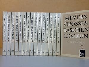 Meyers grosses Taschen Lexikon in 24 Bänden - Band 3, 4, 5, 10, 11, 12, 13, 14, 15, 16, 17, 18, 1...
