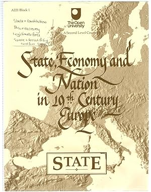 Imagen del vendedor de State, Economy and Nation in 19th Century Europe. Open University A221. 3 volumes a la venta por Michael Moons Bookshop, PBFA
