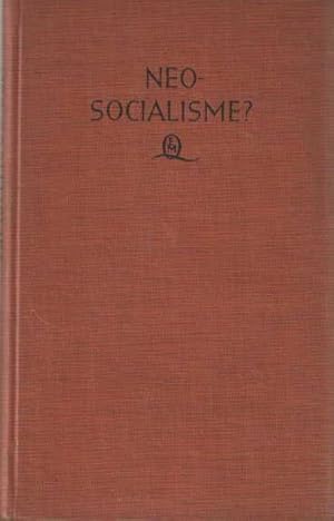 Neo-socialisme? Orde gezag natie. Vertaald en ingeleid door E. Boekman