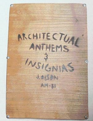 Seller image for Architectual Anthems & Insignias for sale by Derringer Books, Member ABAA