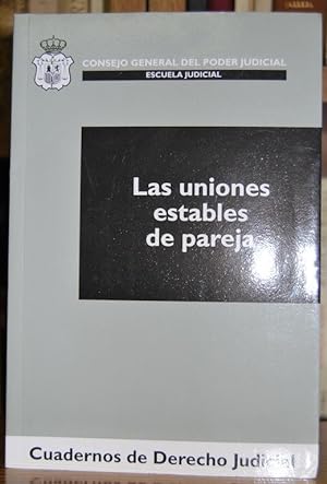 Imagen del vendedor de LAS UNIONES ESTABLES DE PAREJA a la venta por Fbula Libros (Librera Jimnez-Bravo)
