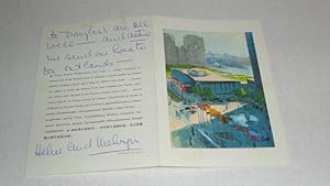 Seller image for Personal card to George Outland for sale by Pacific Rim Used Books  LLC