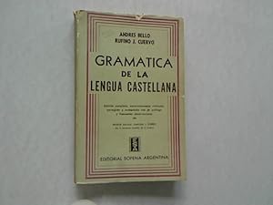 Seller image for Grammatica de la Lengua Castellana. for sale by Antiquariat Bookfarm