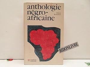 Imagen del vendedor de Anthologie ngro-africaine a la venta por Bidonlivre