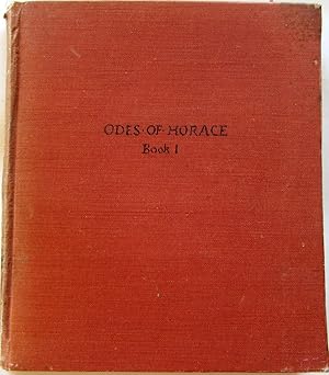 Odes of Horace Book I