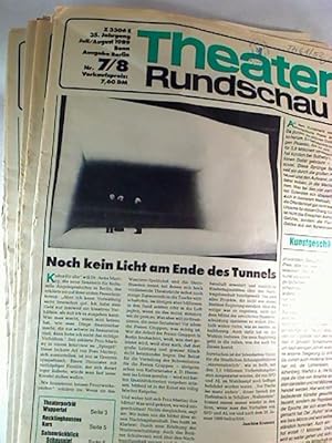 Theater-Rundschau. - Ausgabe Berlin - 35. Jg. / 1989. - (Konvolut: Hefte 1-5 u. 7/8)